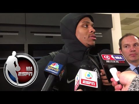 Video: Russell Westbrook sounds off on referee calls from Thunder loss | NBA on ESPN