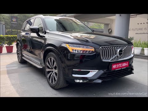 volvo xc90 b6 awd inscription 2022 91 lakh  real life review