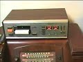 Realistic TR-801 8-track player/recorder and 47 Philco Radio