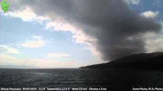 Sveta Marina, Rt Sv. Marina 30-03-2015 Day HD TimeLapse