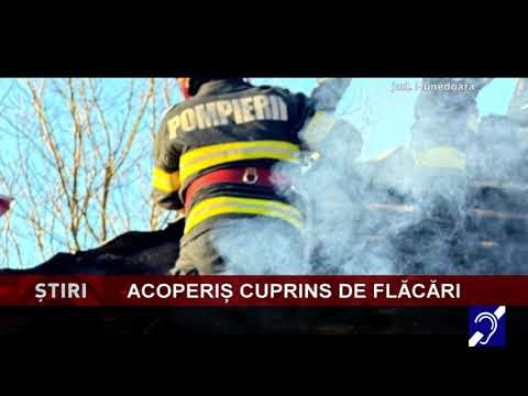 Acoperiș cuprins de flăcări