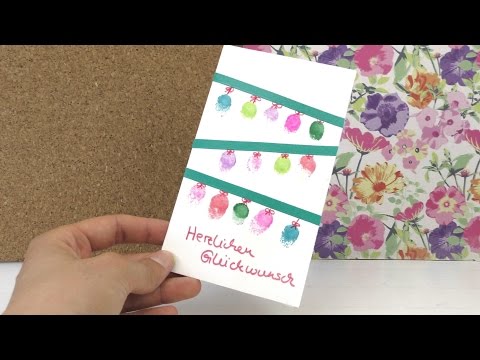 Lustige Geburtstagskarte selber machen / Einladungskarte für euren Kindergeburtstag