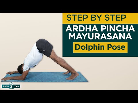 Ardha Pinch Mayurasana (Dolphin Pose)