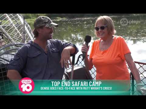 Studio 10 visit Matt Wright’s Top End Safari Camp