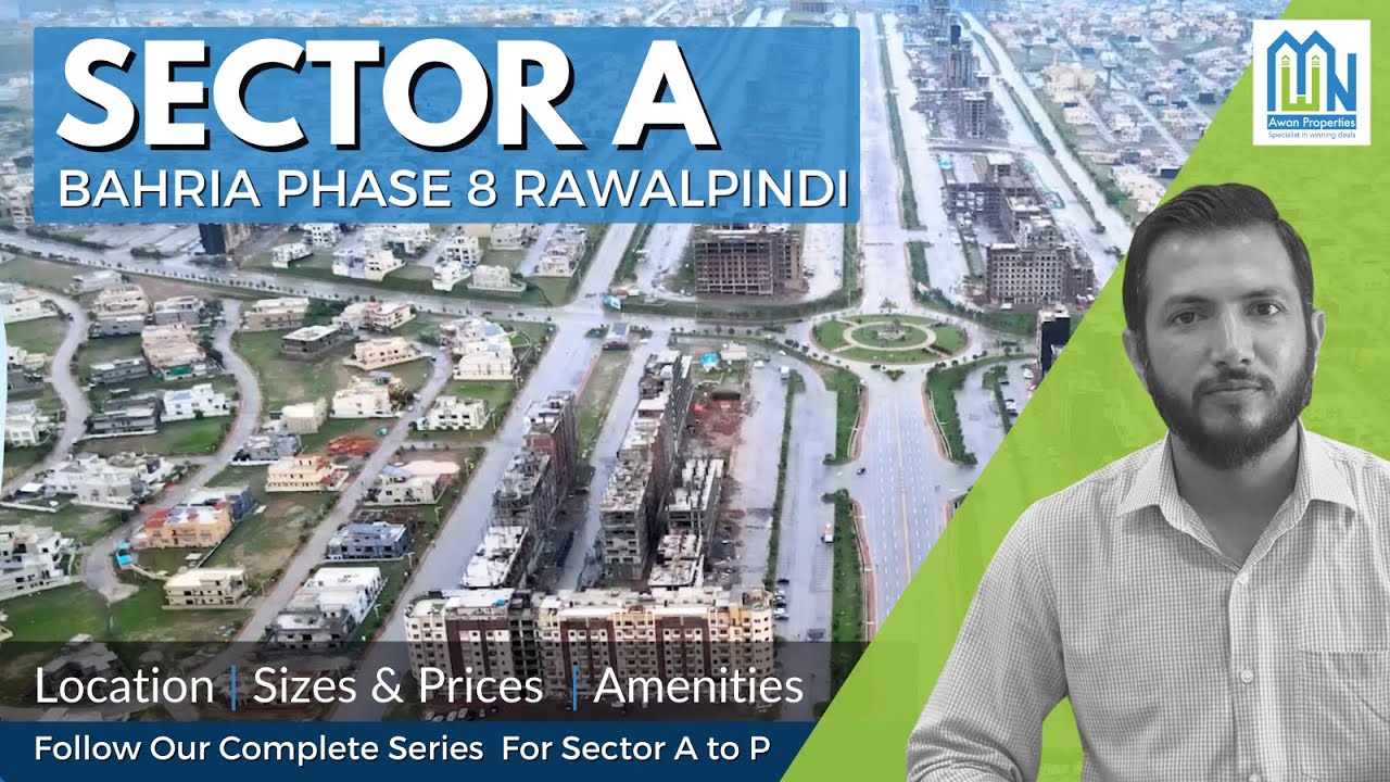 A Block | Phase 8 | Bahria Town Rawalpindi Complete Overview