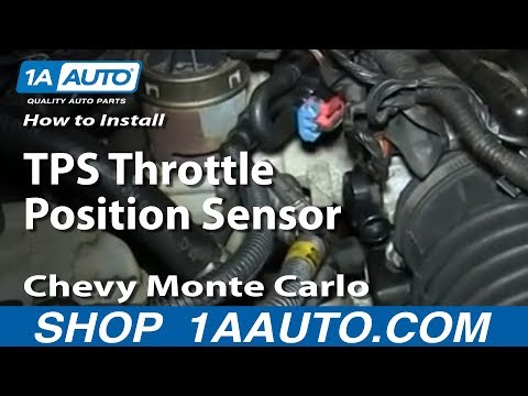 How To Install Replace TPS Throttle Position Sensor 3.4L Chevy Monte Carlo