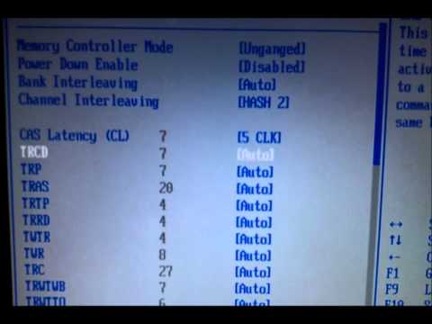 how to set ram mhz in bios