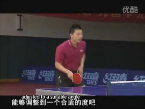 instructional - 1:00 -- (1) Serving With The Shakehand Grip 1:03 -- »» Short Forehand Serve 4:56 -- »» Long Forehand Serve 7:57 -- »» Short Backhand Serve 11:08 -- (2) Shake...