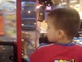 Charles and Dylan at Chuck E Cheeses
