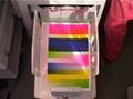 videos de Stencilling an invitation for Lost & Found