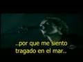 swallowed in the sea coldplay  traducido