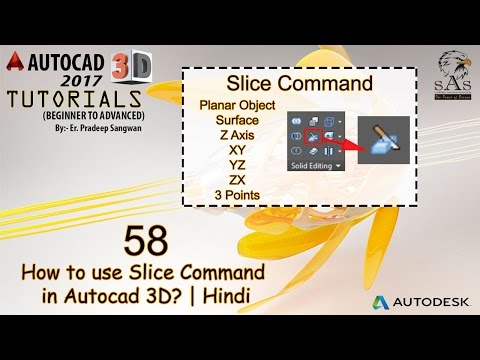 Slice Command in Autocad 3D