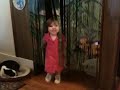 Josie bumps into the wall
