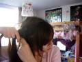 Braided side-ponytail