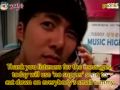 SS501 Kim Hyung Jun - Music High 16April09 [Eng Sub]