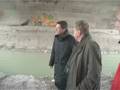 Otmar Bernhard - Besuch der Baumaßnahmen zum Isarplan