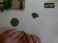 Cute Trees using Stampin' Up!'s Scallop Circle Punch