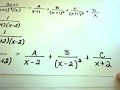 Partial Fraction Decompositions and Long Division Partial Fraction Decompositions and Long Division