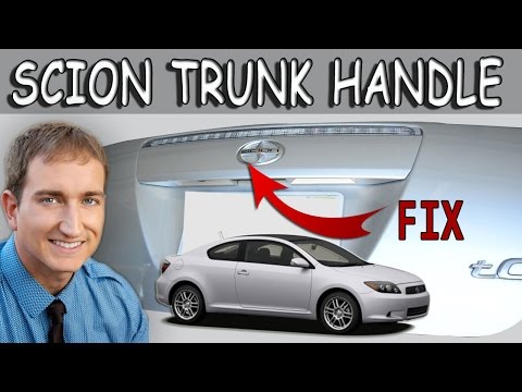 how to remove scion tc door handle