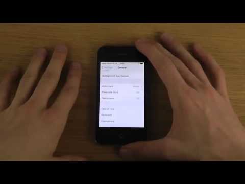 iPhone 4S New iOS 7 Final Public First Look & Setup