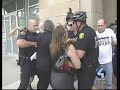 Residents ask for benefits from Northshore development and are arrested