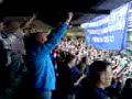 rangers fans at the piggery
