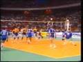 Volleyball hits