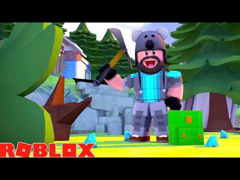 Cutting Trees With Laser Beams Roblox Woodcutting Simulator