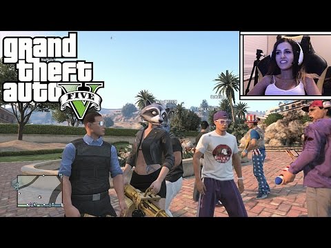 GTA 5 Online Funny Moments - Fails w/ Fans!