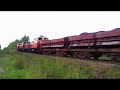Freight train 4465 passes Hernej�rvi level crossing