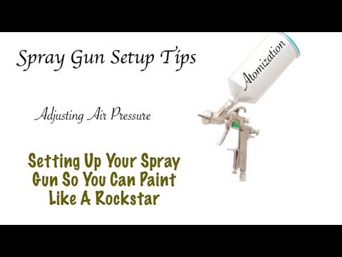Spray Gun Tips Adjustments and Techniques 6 Videos 0 Spray Gun Tips Adjustments and Techniques 6 Videos