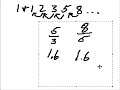 Fibonnaci and the Golden Ratio
