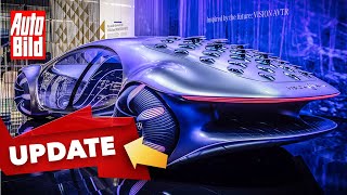 Mercedes Vision AVTR (2021): Update - Infotainment - Bedienung - Brain-Computer-Interface by Auto Bild