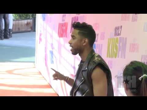 hiphollywood.com - While at KIIS FM's Wango Tango, Miguel gushed about working with Mariah Carey on their new song #Beautiful.
