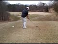 Travis makes a golf ball explode! Not Nike Ball!