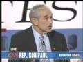 Mitt Romney & John McCain smirks at Ron Paul during debate