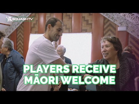 PSA players receive an authentic Māori welcome to New Zealand 