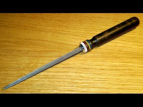 Ручки для надфилей своими руками видео
