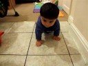 Adeen Baby first crawl