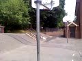 bmx down stairs