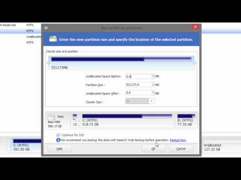 how to increase c drive space in laptop