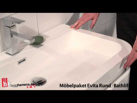 Möbelpaket Bathlife Evita Rund 900