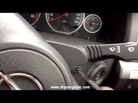 how to remove a vectra c door card