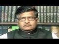 BJP paying the price for holding on to principles: Ravi Shankar Prasad