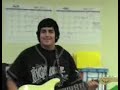 jermey playing guitar