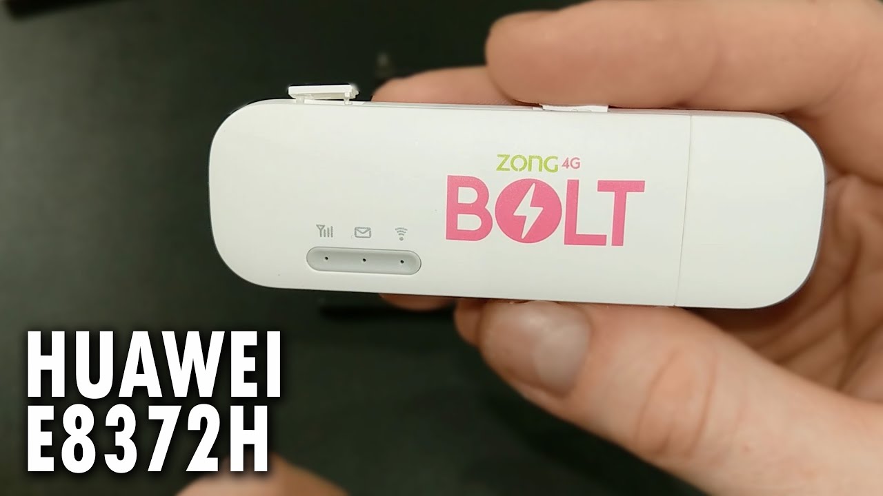 Самый лучший модем роутер Huawei E8372h для 4G 3G 2G.