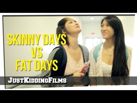 how to be skinny in a day