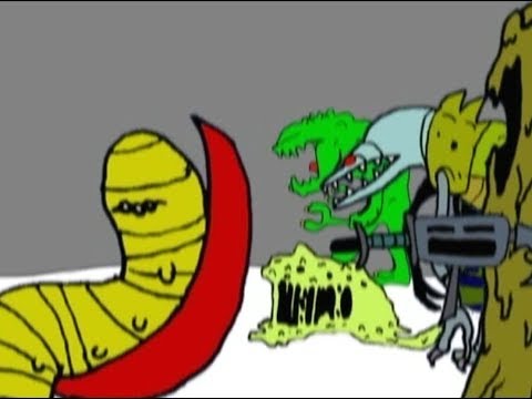 how to draw a s.i.r unit from invader zim