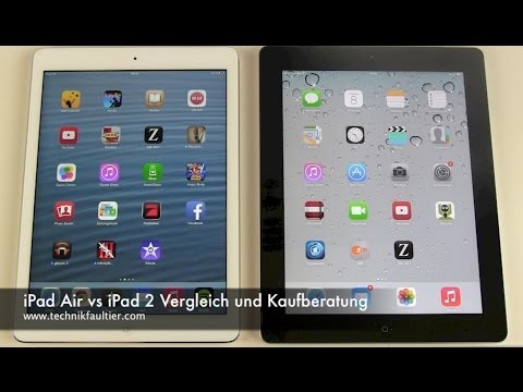 ipad 2 - iPad Air vs iPad 2 Vergleich und Kaufberatung Apple verkauft mal wieder 2 Geräte gleichzeitig. Das Top Modell, das iPad Air, die 5. Generation des iPad und d...