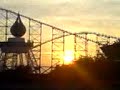 pleasure beach at dusk pleasure beach at dusk